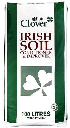 Clover 100% Irish Original Organic Natural Soil Conditioner Enhancer and Improver | 50ltr