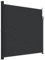 vidaXL Toldo Lateral retráctil Negro 200x500 cm
