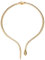 JewelryWe Schlange Choker Damen Halskette: Gold Vintage Schlangen Kette Tier Lätzchen Halsband Punk Aussage Kragen Halskette Ägyptische Schmuck für Frau Mädchen