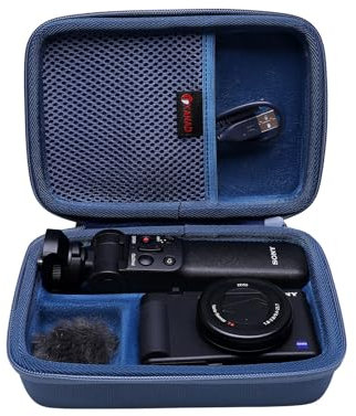XANAD Hard Case for Sony Vlog Camera ZV-1 / ZV-1 II/ZV-1F Digital Camera (Blue)