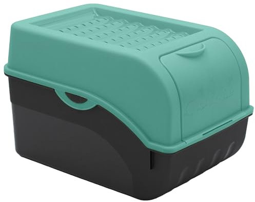 ARTECSIS Boîte Pomme de Terre Vert Menthe pour env. 4kg I Rangement Alimentaire I 6 Stickers/Fruit, Légume, Oignons, Ail