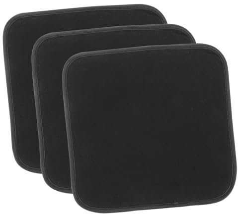 Milisten 9 Pcs Bowling Cleaning Cloth Bowling Ball Cleaning Ball Towel Bowling Pad Bowling Cushion Polishing Bowling Towel Towel Bowling Supplies Black Fiber
