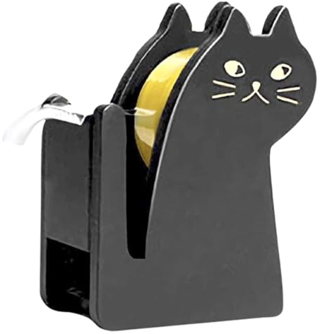 Niedlicher Katzen - Klebebandabroller, Klebebandabroller | Klebebandabroller Mit Multifunktionen, Freistehender Klebebandabroller Packaging Necessities Für Wohnzimmer, Arbeitszimmer, Klassenzimmer