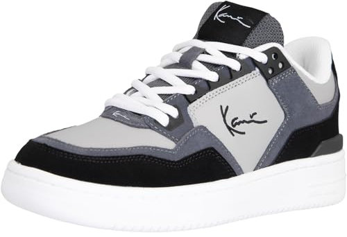Karl Kani 89 Classic Sneaker Trainer Schuhe (Black/Grey, EU Schuhgrößensystem, Erwachsene, Numerisch, M, 44.5)