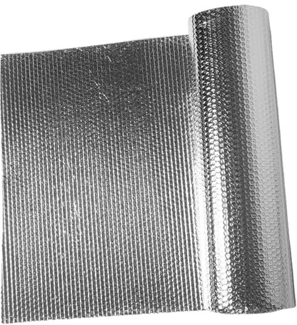 GETAJGHSD Film Réfléchissant Pour Radiateur Aluminium Fenêtres Isolation Renforcée à Bulles Radiateurs Porte Garage Film Thermique Isolation