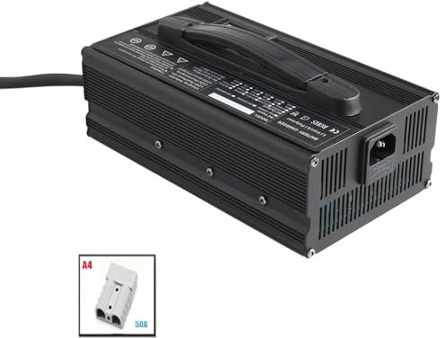CHENWY 24V Battery Charger 24V Electric Forklift Charger 24V 30A High Power Lead-Acid Battery Chargers 1200W for Forklift Club Car Golf Cart,for Lead-Acid Batteries Charging(A4 50a)