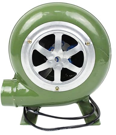 Ventilatore elettrico – Ventola multifunzione, ventola interna ed esterna | Potente ventilatore a flusso d'aria da 12 V, ventola di ricambio completa per barbecue, molteplici utilizzi, interno