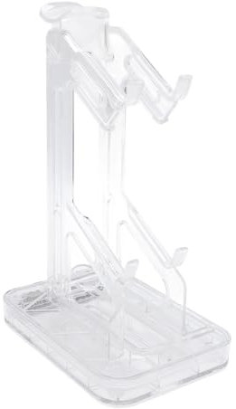 Game Controller Stand Display Stand for Gamepad with RGB Acrylic Design Organizer for Gaming Controllers and Headsets