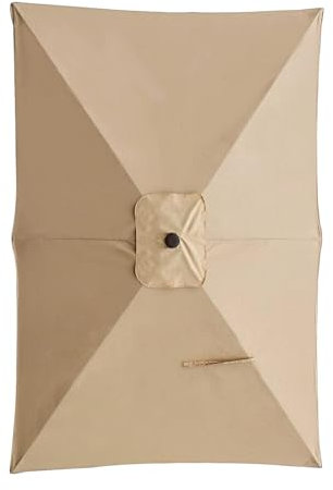 Ricambio Ombrellone Da Giardino, Ombrellone Rettangolare 2x3 Metri Con Supporto Laterale, Accessori Per Ombrellone Da Esterno Adatti Per Piscina Prato E Tavolo