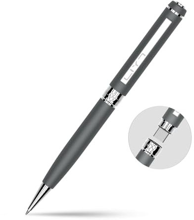 128GB USB C Flash Drive Pen, Portable USB Memory Stick with Pen Design, Type C + Dual USB 3.0 High Speed Flash Drive with Smooth Writing, Compatible with Smartphone Tablet Computer iPhone 15 16