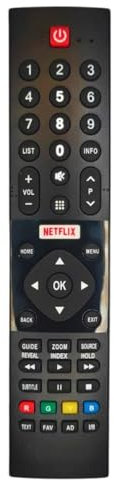 XINFUTE New 55LZ950DX fit for Panasonic Android 4K LED IR TV Remote Control TX-55GXR600