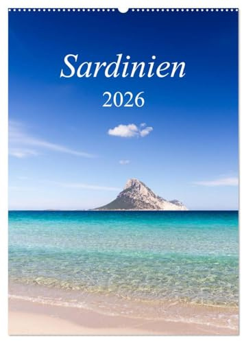 Sardinien (Wandkalender 2026 DIN A2 hoch), CALVENDO Monatskalender: Europas Perle (CALVENDO Natur)