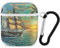 Boat Earphone Case Cover Compatible with AirPods 1&2 Shockproof Bluetooth Headset Case White-style