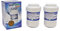 2 x IcePure RWF0600A Compatible GE-MWF Fridge Water Filter