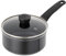 Kuhn Rikon Easy Induction Saucepan, 18cm/2.2 Litre Oven Safe Aluminium Pan. Dishwasher Safe Cooking Pot with Glass Pan Lid. Saucepans for Induction Hobs - Kuhn Rikon Cookware Guarantee