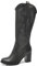 IF Fashion Scarpe da Donna Stivali Primaverili Estivi Punta Camperos Polpaccio G627 Nero N.36