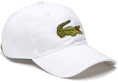 Lacoste Herren RK4711 Schirmmütze, Blanc, Einheitsgröße