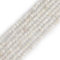 SHGbeads Natürlicher Mondstein Edelstein facettierter runder Abstandshalter 3 mm Halbedelsteine lose Perlen für Schmuckherstellung, 38,1 cm