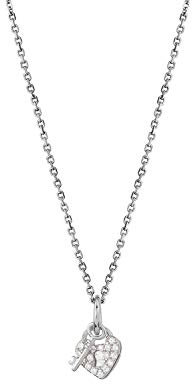 Xenox XS3410K Kette mit Anhänger Damen Schloss und Schlüssel Silber