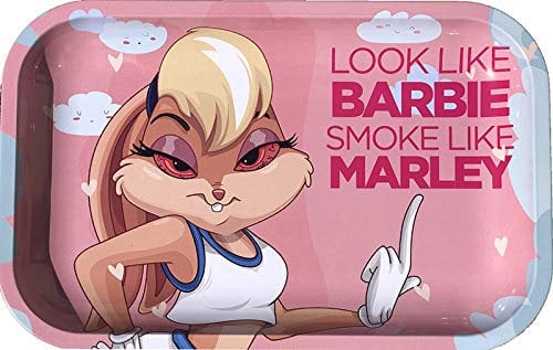 Smoke Arsenal Rolling TrayLola Bunny 11 x 7