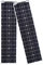 Module Solaire Photovoltaïque Flexible 100W 12V 2 pièces Kit Panneau Solaire 50W Chargeur Solaire Monocristallin avec Connexion MC-4 pour caravanes, mobile homes et batteries 12V(2 * 50W)