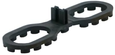 Sanpro Terrassen Abstandshalter für Terrassendielen, Fugenstärke 7 mm, Anzahl 500 Stück (Abstand Abstandhalter Halter) (Pack à 500 Stück)