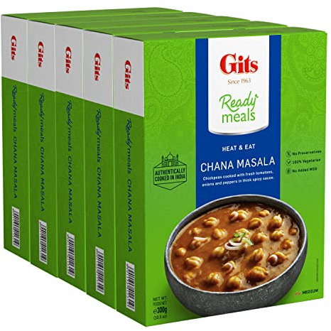 Chickpeas masala (Indian Channa Masala) - Large Chickpeas cooked in a light Onion & Tomato with mild spices. Microwave for 1-2 mins. Ready to Eat Entrée.