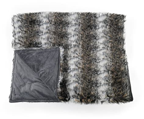 Rosewood Brown Cozy Fur Blanket, Luxury Pet, 70cm x 110cm, 04472