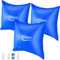 Monzana® 3X Cojines de Aire Piscina Cubierta Protectora Invierno Almohada Inflable XL Resistente Kit Reparación