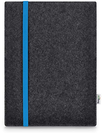 Amazon Kindle Scribe (2022) e-Ink Tablet Filz-Tasche | Leon Hülle - Stilbag Etui Case aus Merino Woolfilz | Farbe: blau-anthrazit | Schutz-Hülle Made in Germany