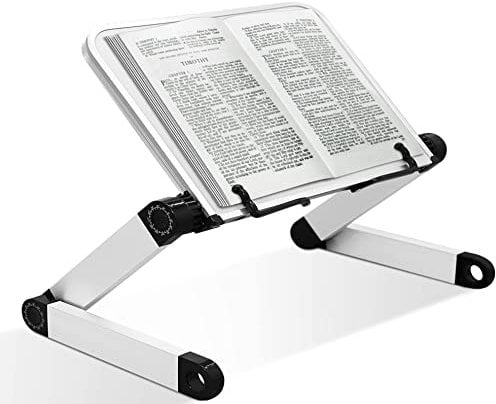 LYFETC Extra GroßEr BuchstäNder Ergonomischer BuchstäNder LesestäNder Faltbar Und Tragbar Buch StäNder Buch Halterung Buchhalter Kochbuchhalter KochbuchstäNder