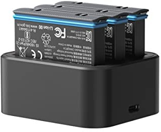 Chargeur de Batterie pour Insta360 X3, Accessoires pour Caméra de Sport, Port de Charge USB Type-C