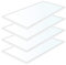 LUVODI 4 Pack LED Panel Ceiling Light, 1200 x 600mm Ultra-Slim Cool White 6000K 72W 5760lumen Recessed Lights Flat Tile Downlight for Office Hallway Kitchen Industrial Use
