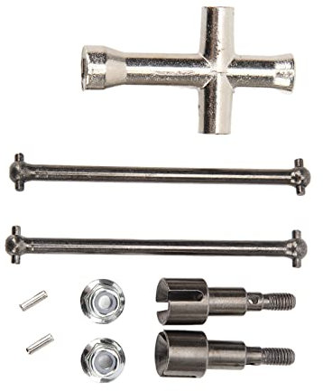 SUNGOOYUE Arbre de Transmission Arrière de Voiture RC Arbre D'essieu Arrière en Acier de Remplacement pour SCY 16101 16102 16103 16201 1/16 Voitures RC