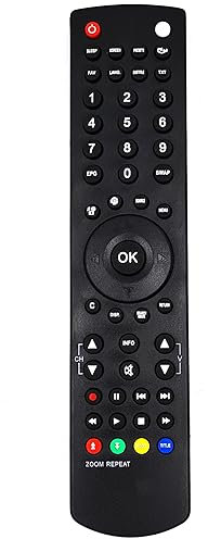 Ersatz Fernbedienung passend für Hitachi TV 32H6C03 | 32H6C03-G | 32H8L02 | 32H8S02 | 32H8S02T | 40H6L03 | 46H8L01 | 46H8L03 | 6H8L02 |