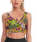 Art Creative Flower Nature Animals Bedruckte Sport-BHS für Frauen Yoga Crop Tops