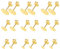 Gold Ohrringe Ohrstecker Rohlinge, hypoallergen 36 Stück Ohrstecker flache Selber Machen Set Ohrstecker Ohrstecker mit Schmetterlings Ohrring Verschlüssen für die Schmuckherstellung 4/6/8 mm