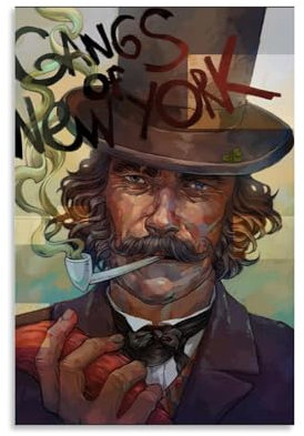 KLYTRD Musikposter Gangs Of New York, dekoratives Gemälde, Leinwand, Wandposter und Kunstdruck, modernes Familienschlafzimmer, Dekoration, Poster, 30 x 45 cm