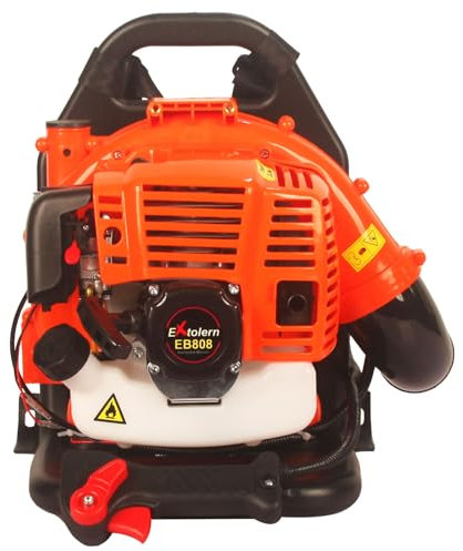Extolern Pneumatisches Gebläse, 43CC, Hochleistungs, Benzin, luftgekühlt, 2-Takt, 530 Kubikfuß pro Minute, 2HP, Laufradgebläse, Schneefräse, Rasengebläse