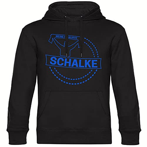 multifanshop Kapuzen Sweatshirt - Schalke - Meine Fankurve