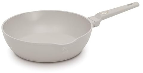 BERLINGER HAUS Tiefe Pfanne mit Titanbeschichtung 28 cm Sahara Collection | Effizient und umweltfreundlich
