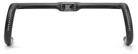 Carbon Rennrad Lenker Aero Fahrradlenker 31.8mm 33-46cm Kohlefaser schwarz Matt (350mm)