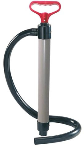 SAWESTO Pompa manuale per acqua sporca/pompa di pressione | alta potenza di aspirazione per pompare olio e acqua – Dimensioni 1000 mm • 1,52 l pr Hub | pompa di sentina senza corrente per giardino e