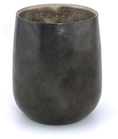 IKKO Titanbecher 240ml (Schwarz) – Hochwertiger Doppelwandiger Trinkbecher | Reines Titan, Geschmacksneutral, Zeitloses Design | Für Kaffee, Tee, Cocktails & den täglichen Gebrauch
