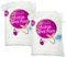 Cotton Tree Große ovale Wattepads, 100% reine Baumwolle, 2 Stück