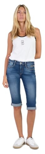 Le Temps des Cerises Phil Jeans Caprihose, blau, 28W