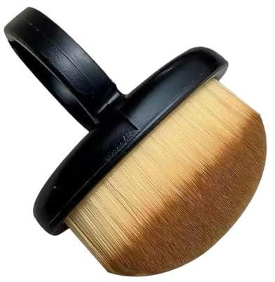 Ahuuen Nail Duster Brush - Finger Ring Cleaning Brush for Nail and Toenail,Manicure Duster Pedicure Supplies for Indoor Home Salon Outdoor Vacation