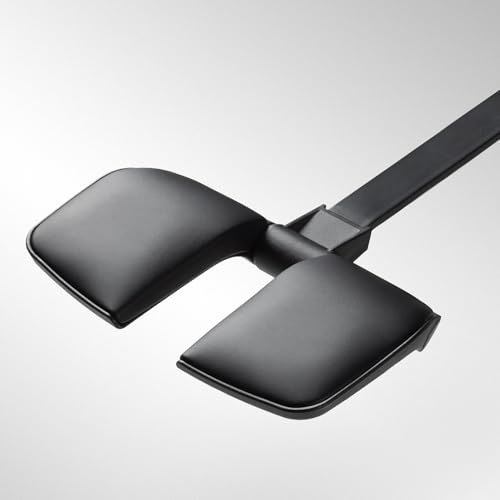 Hinomi H2 Pro Fußstütze für Bürostühle - Ergonomisch verstellbare Fußablage mit Memory-Schaum, rutschfester Basis, kompatibel mit Hinomi Stuhlmodell X1/X2, Premium-Fußstützen-Zubehör (Schwarz)