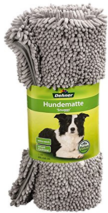 Dehner Lieblinge Hundematte Snuggy, ca. 89 x 66 cm, Polyester, grau