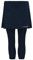 HEAD Damen Club 3/4 Tights W Skorts, Darkblue, S EU